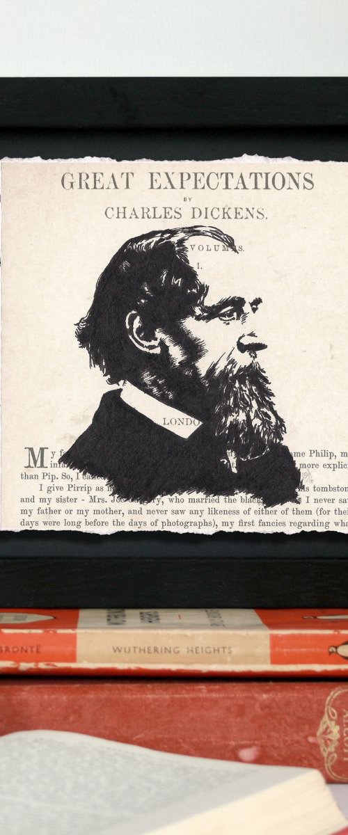 Great Expectations - Charles Dickens (Framed) by Peter Walters