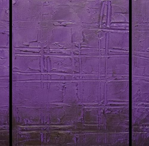 Purple Tones"  square series by Stuart Wright