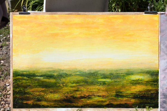 Yellow sky