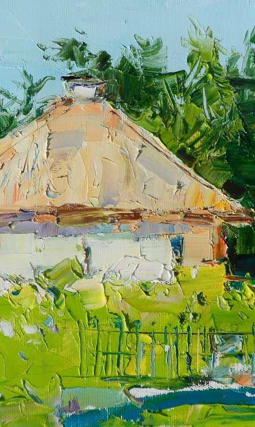 " Ukrainian ethnic house " by Yehor Dulin