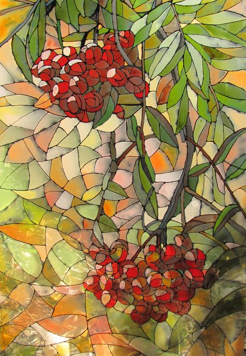 Rowan branches by Valeriia Radziievska