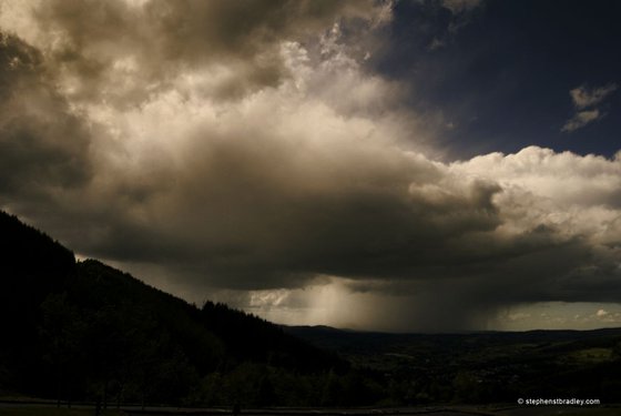 Storm clouds, Rostrevor - fine art landscape photograph of Ireland
