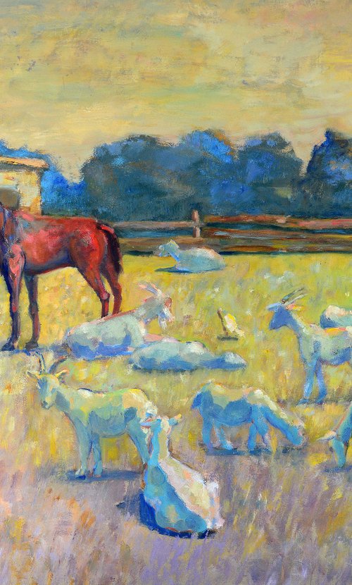 On the farm by Olga Salkovskaya