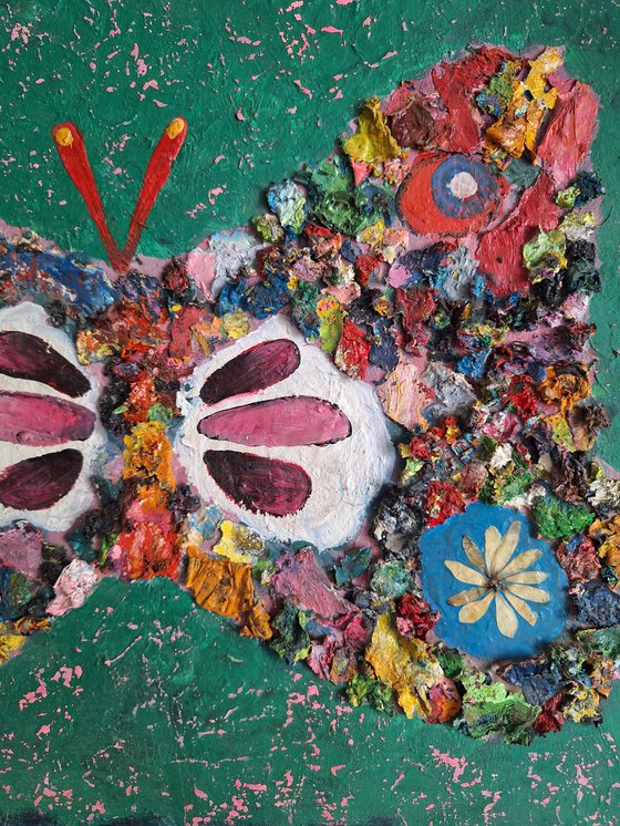 Texured butterfly