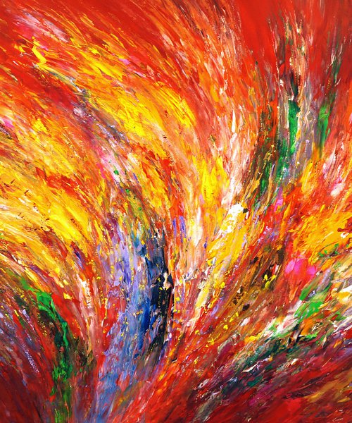 Red Energy XXL 1 by Peter Nottrott