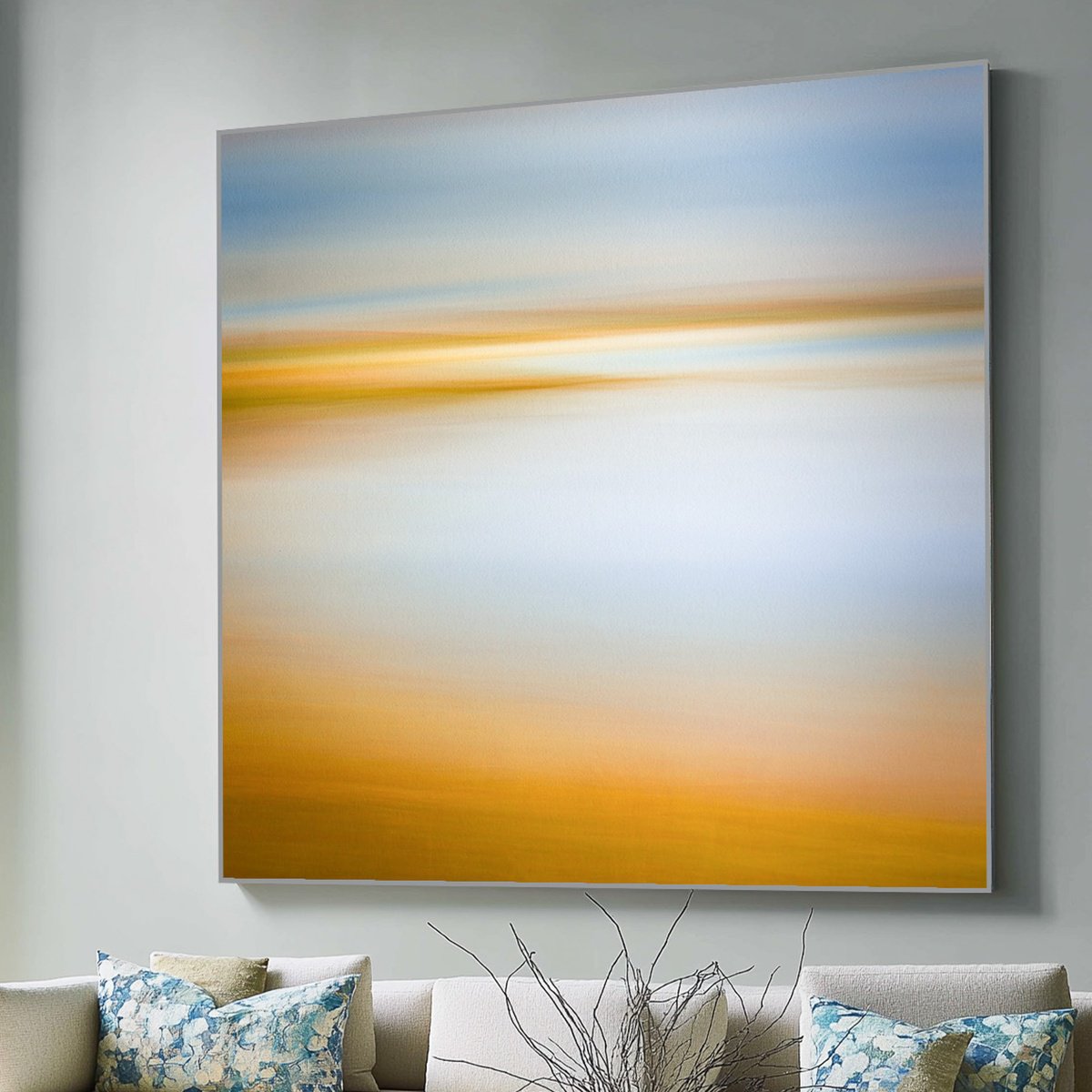 Abstract Photograph , Harvest Gold, Orkney By Lynne Douglas, 60 X 60, Artwork For Sale On Artfinder