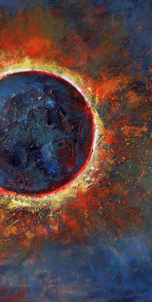 Solar Eclipse  ii - 30x36 by BenWill