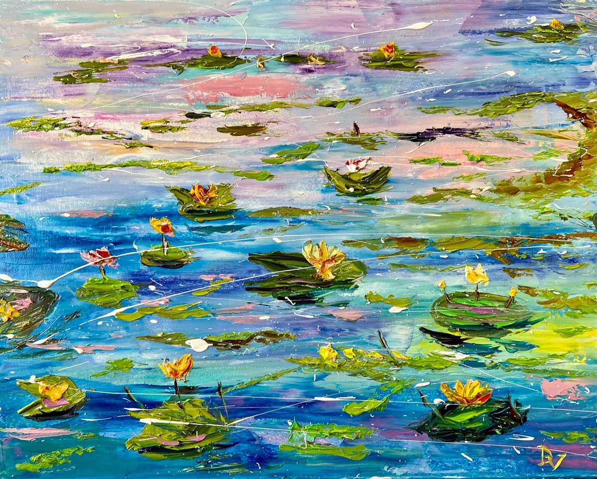 Pond in the morning by Vladyslav Durniev