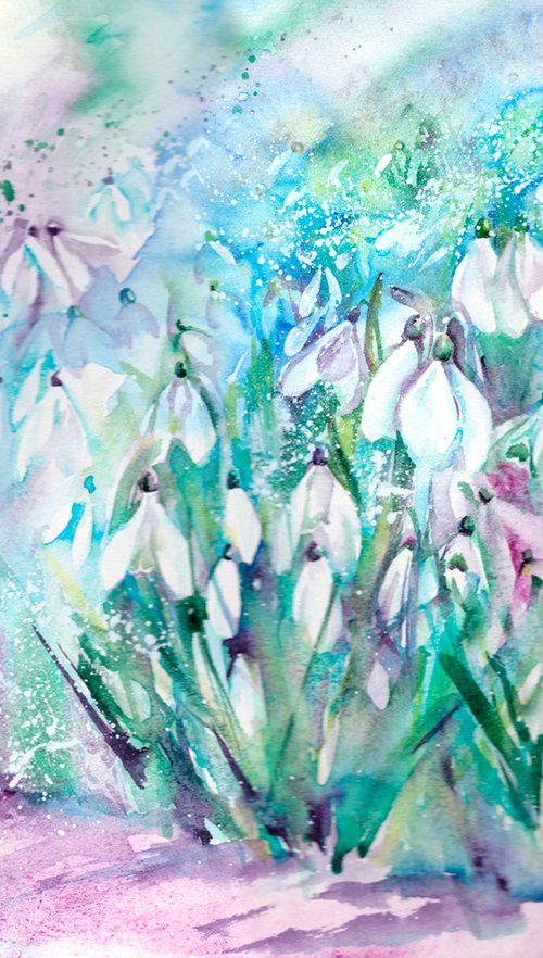 Snowdrop - Commission by Anjana Cawdell