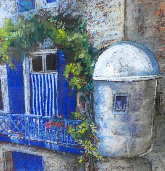 French Blue Shutters