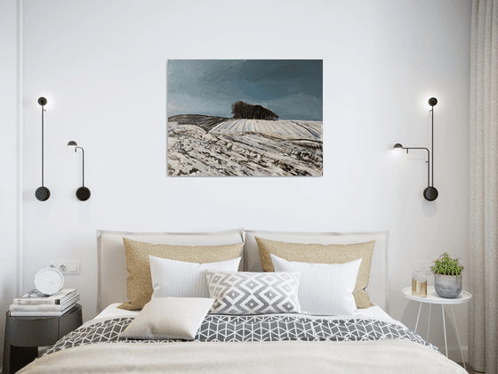 'The lonliness, Winter, Fife'