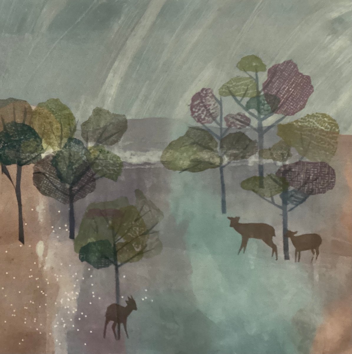 Impressionistic Limited Edition Print , Hazy Morning By Jay Seabrook, 16 X 16, Artwork For Sale On Artfinder
