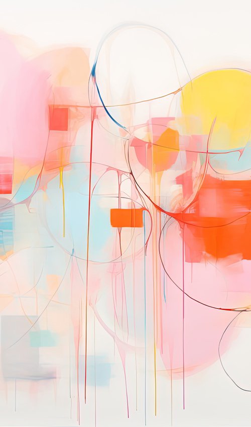 Classic pink abstract 1412232 by Sasha Robinson