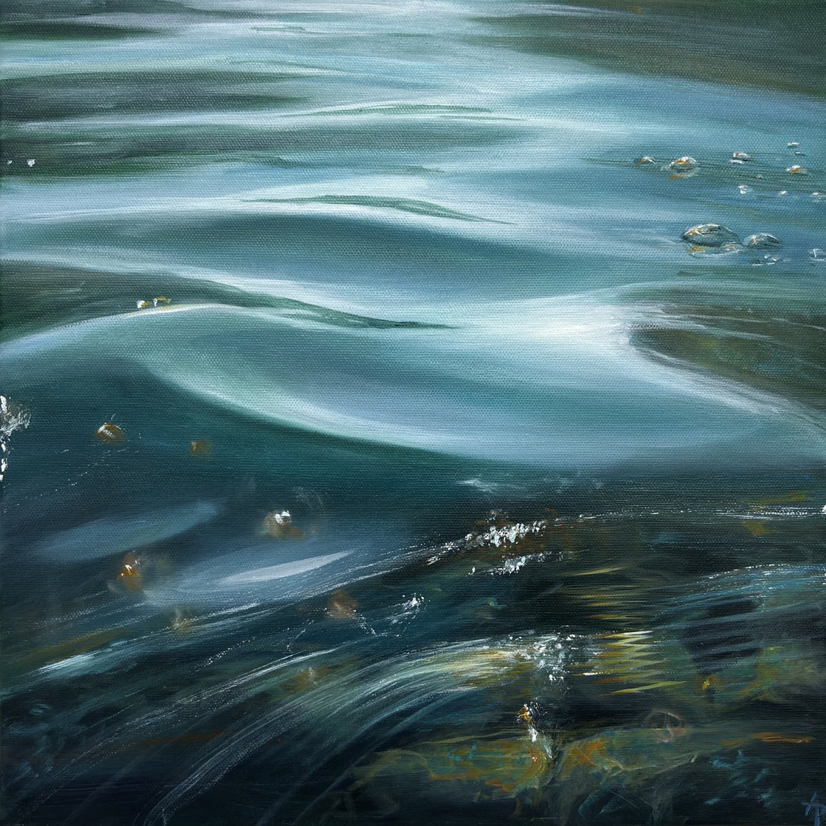 Photorealistic Oil Painting , - Harmony - ? By Alena Panchishin, 16 X 16, Artwork For Sale On Artfinder