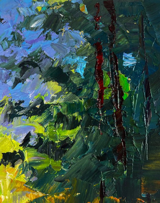 Warm Light Spreading Around