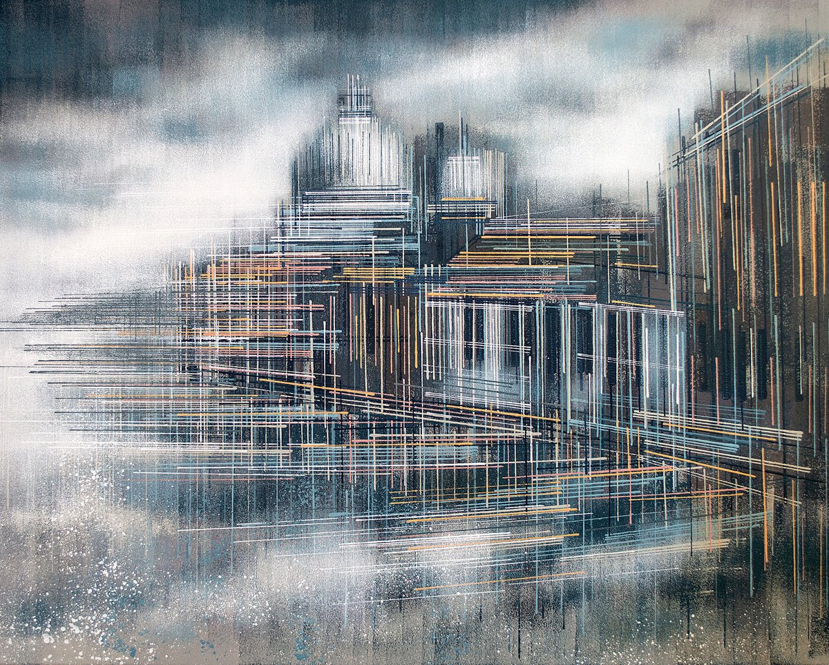  Venice In Evening Mist By Marc Todd, 30 X 24, Artwork For Sale On Artfinder