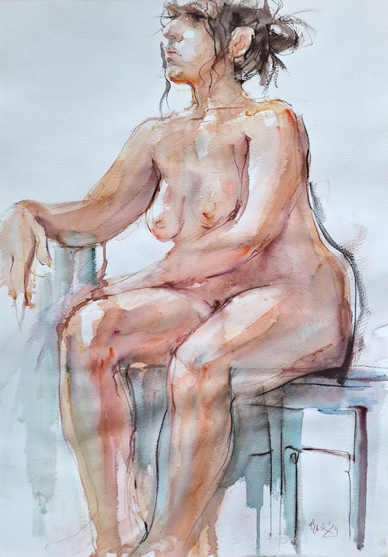 NUDE WOMAN. 2024.06.18