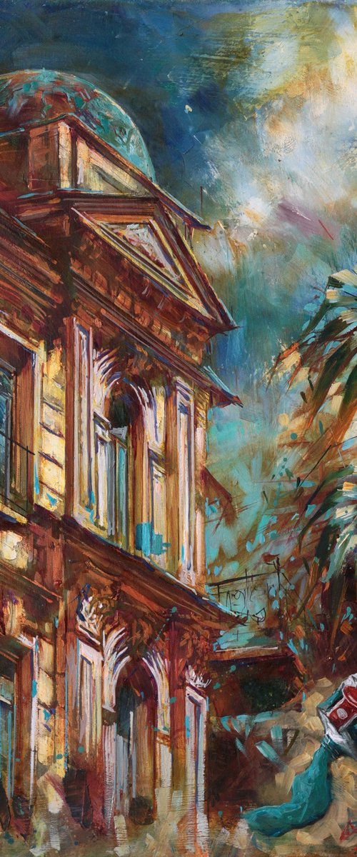 TURKISH BLUE by Alexandr Dobrodiy