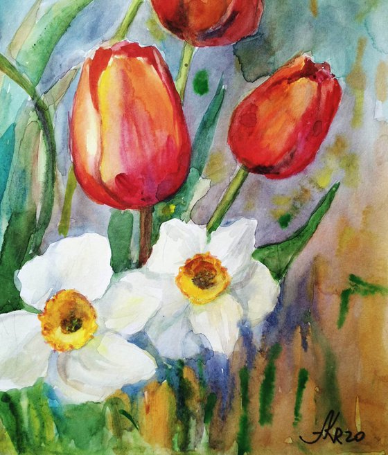 Spring Tulips