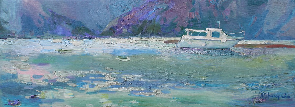 On The Wave By Anastasiia Grygorieva, 31 X 12, Artwork For Sale On Artfinder