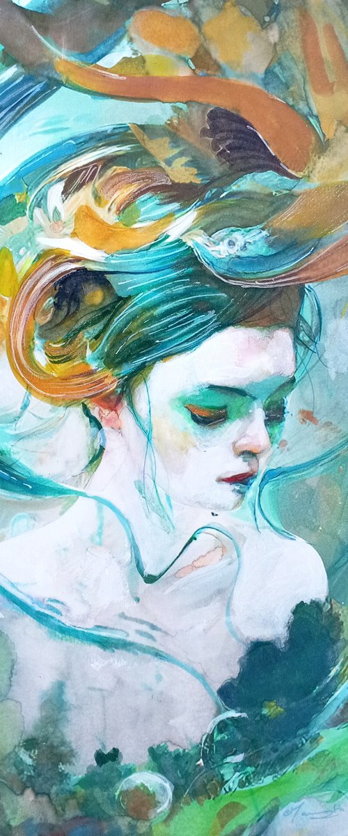 Dream of a mermaid by Maurizio Puglisi