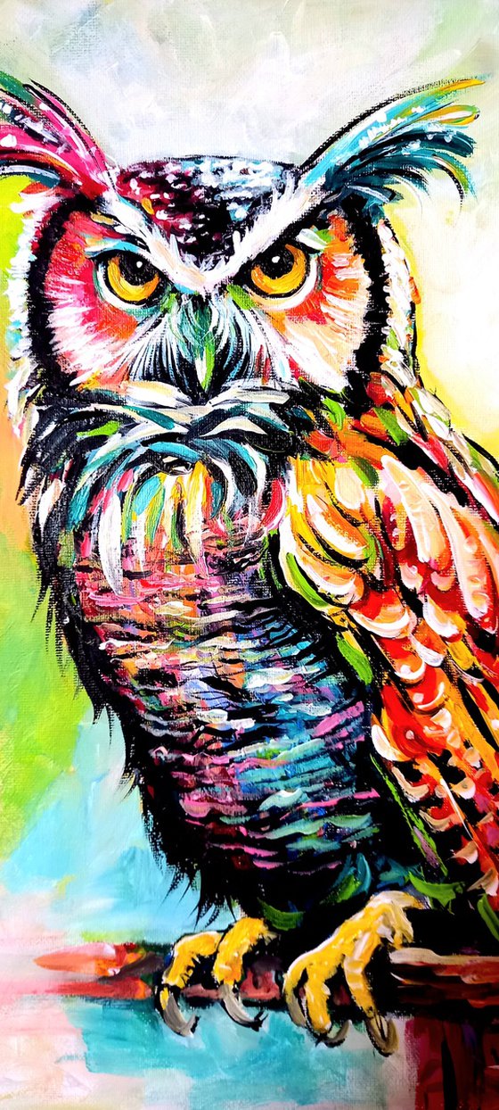 Majestic owl