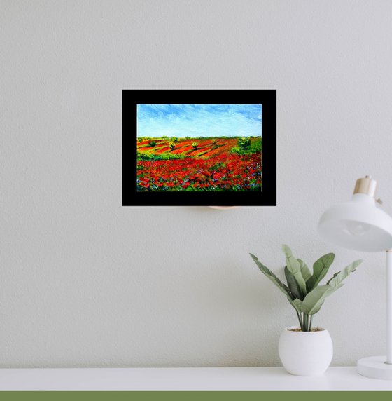 Set of Three Floral Meadows