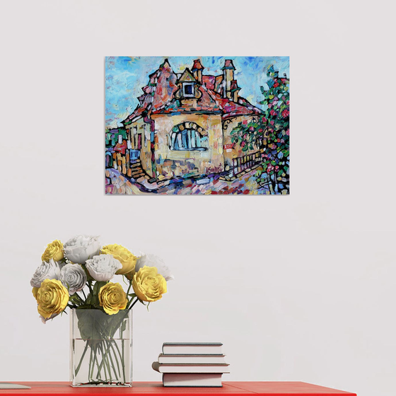 “The Street and the Rose Bush”