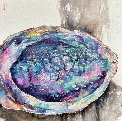 Abalone shell#8 by Larissa Rogacheva
