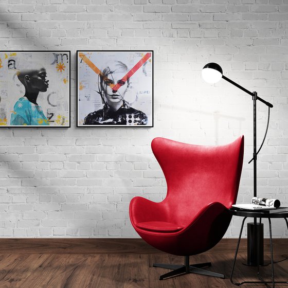 347_Minimalist portrait