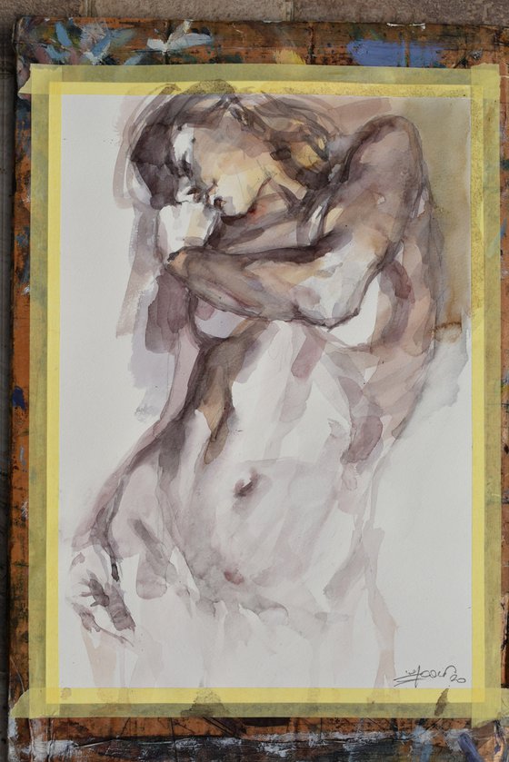 Nude (the  day  before e-day)