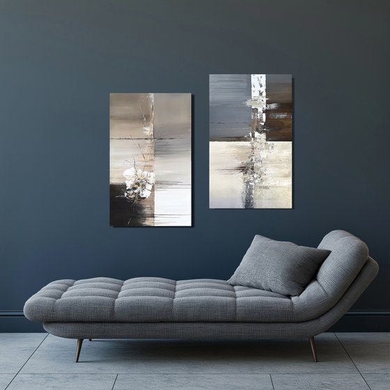 Set Ivory Grey Golden