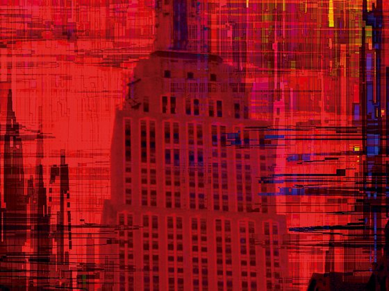 Texturas del mundo, Empire State Building NYC/Original artwork