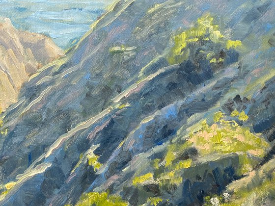 Big Sur Coast Plein Air Landscape