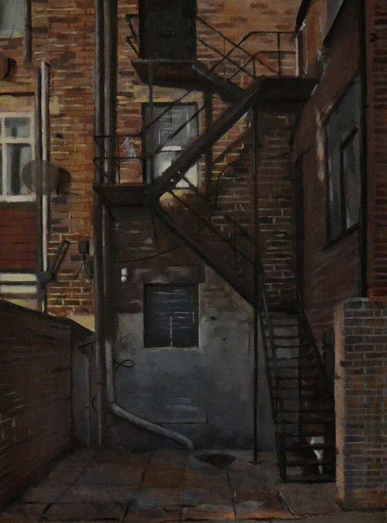 Steps Between Walls