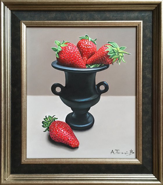 Amphora with Strawberries