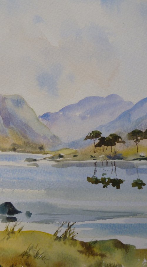 Derryclare Lake by Maire Flanagan