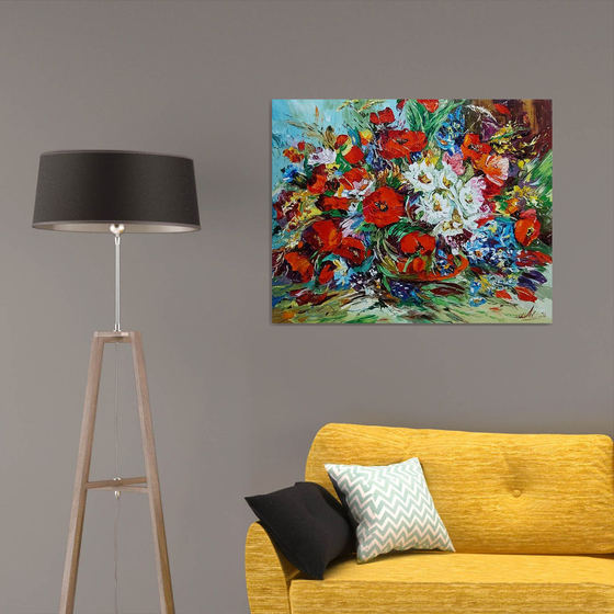 Garden in Full Bloom