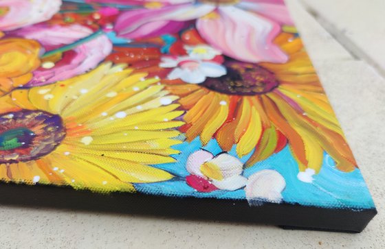 Flower Girl – Floral Portrait