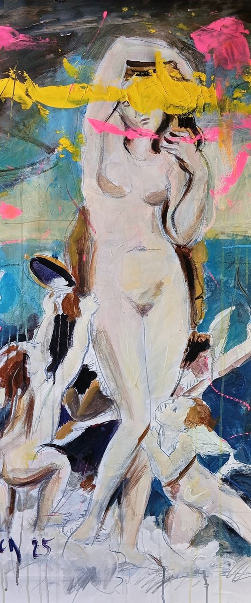 Venus Anadyomene (study) by Catalin Ilinca