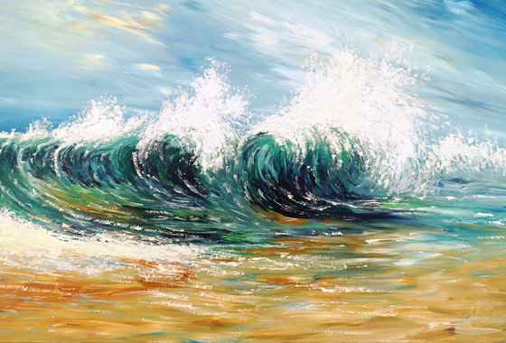 Seascape Breaking Waves XL 2