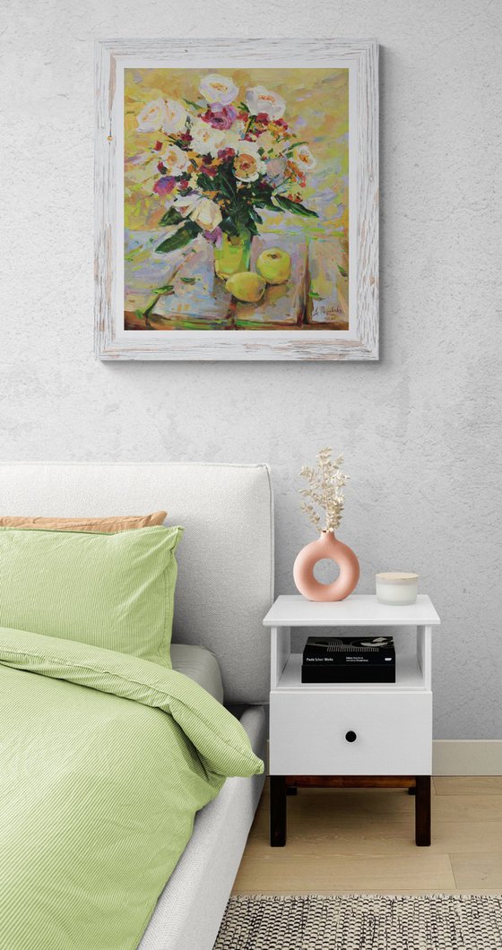 Morning Stillness Summer flowers