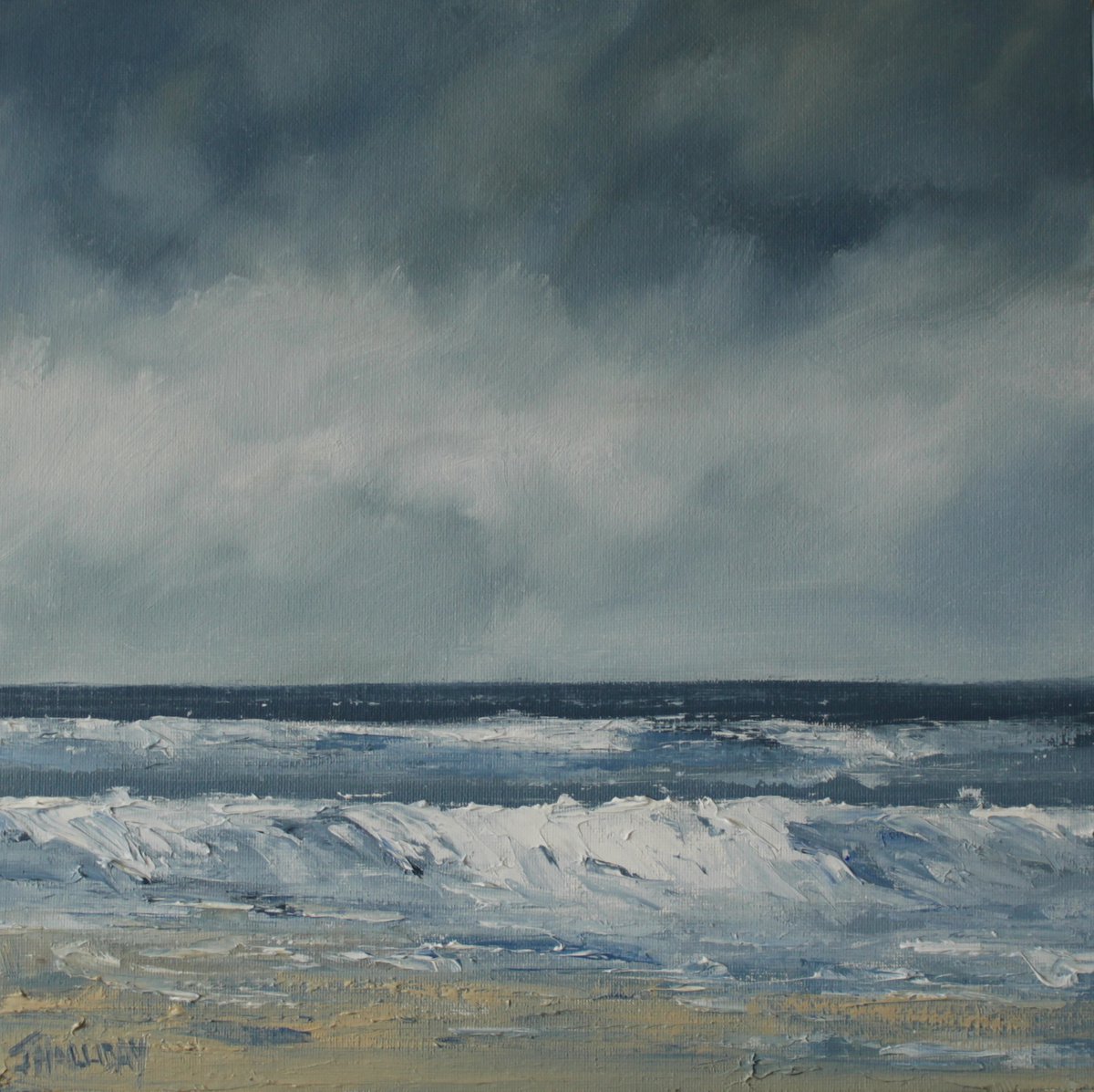 Winter Sky 3, Irish Landscape by John Halliday