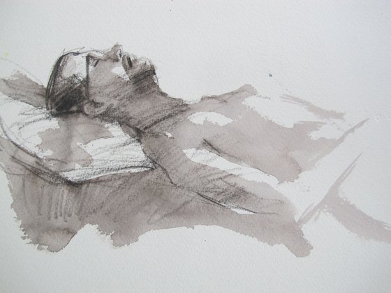 reclining male nude