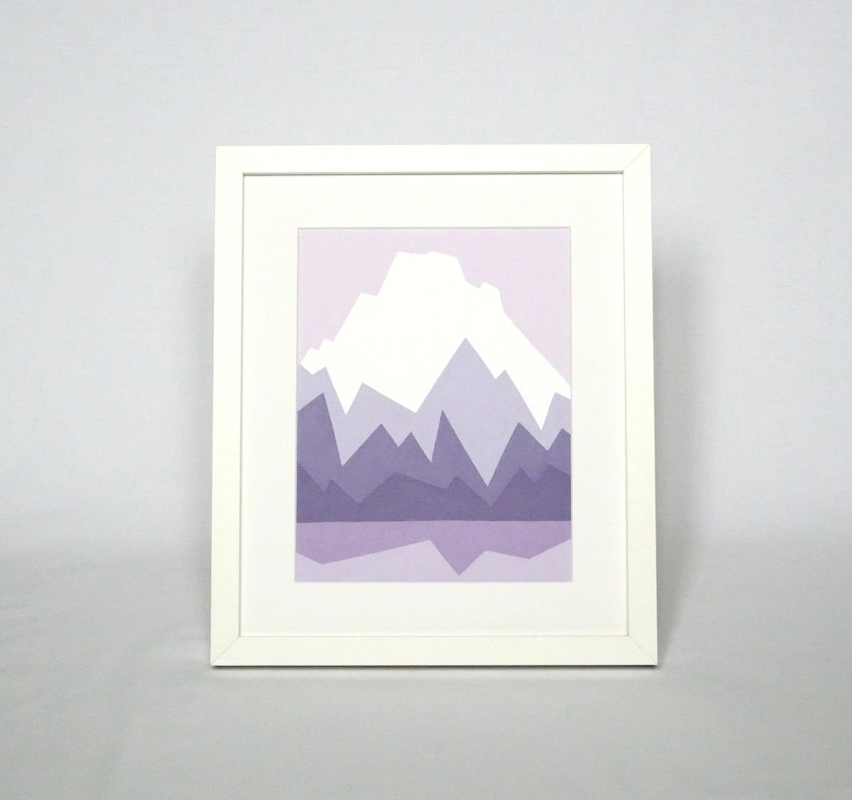 Mount Moran Alpenglow. by Zoe Hattersley