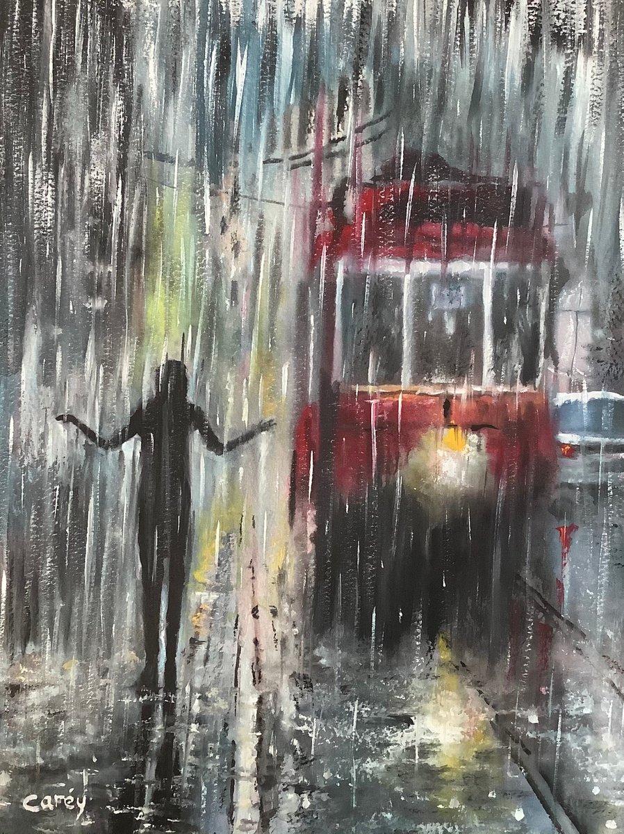 Caught in the rain by Darren Carey