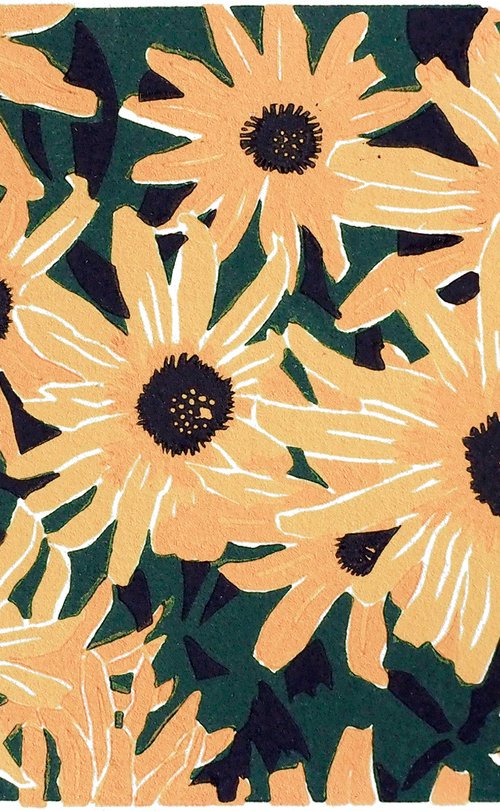 Black Eyed Susans by Francis Stanton