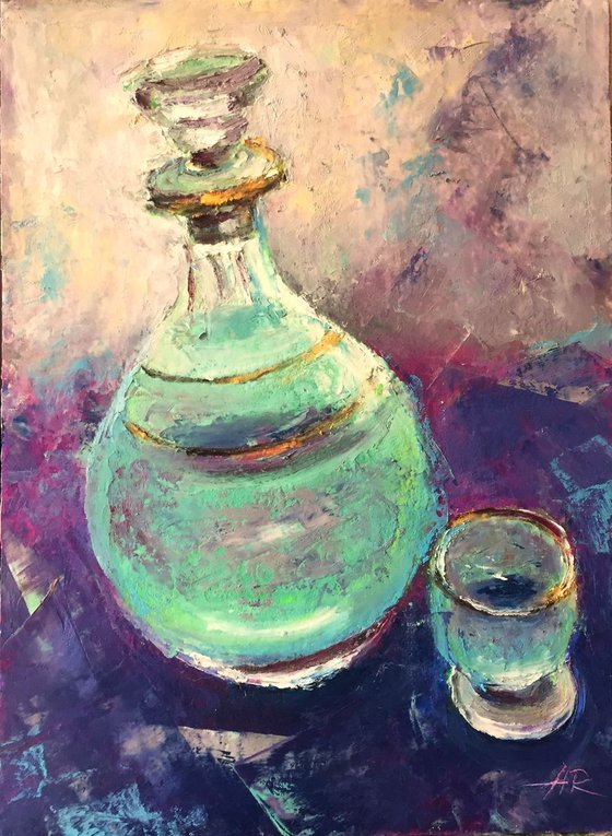 Still life with Decanter