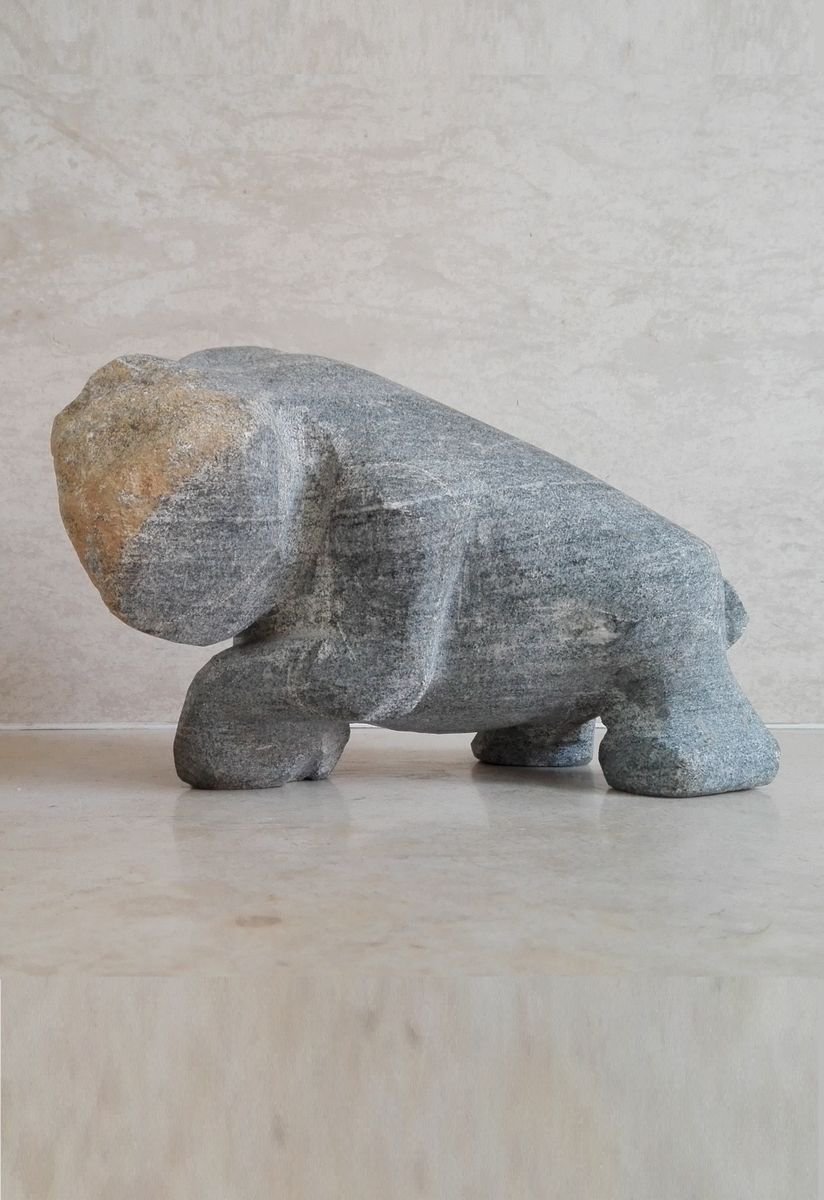 Stone Bear by Ognyan Chitakov