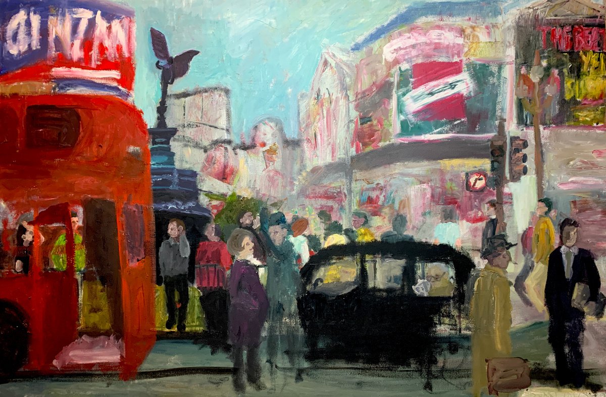 1960s London - London Painting by Ryan Louder